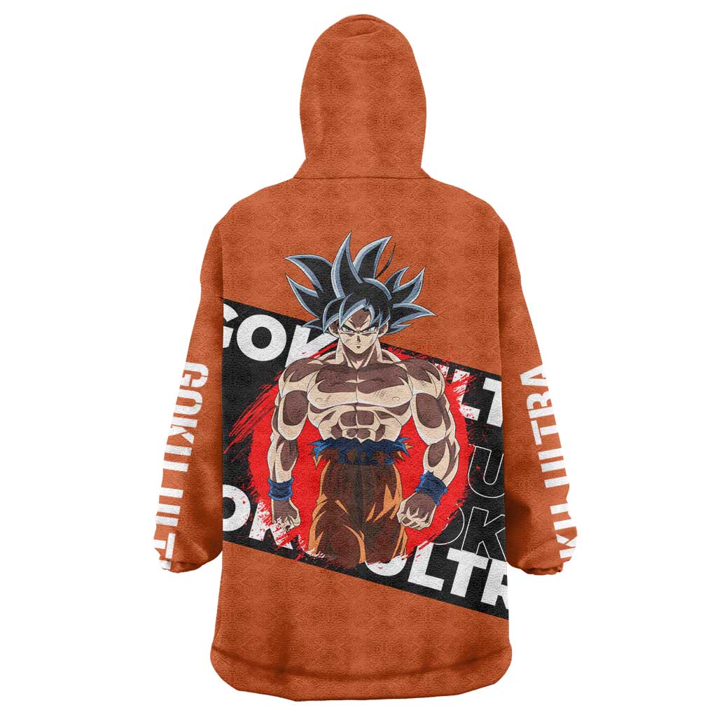 Goku Ultra - Dragon Ball Wearable Blanket Hoodie Anime Style