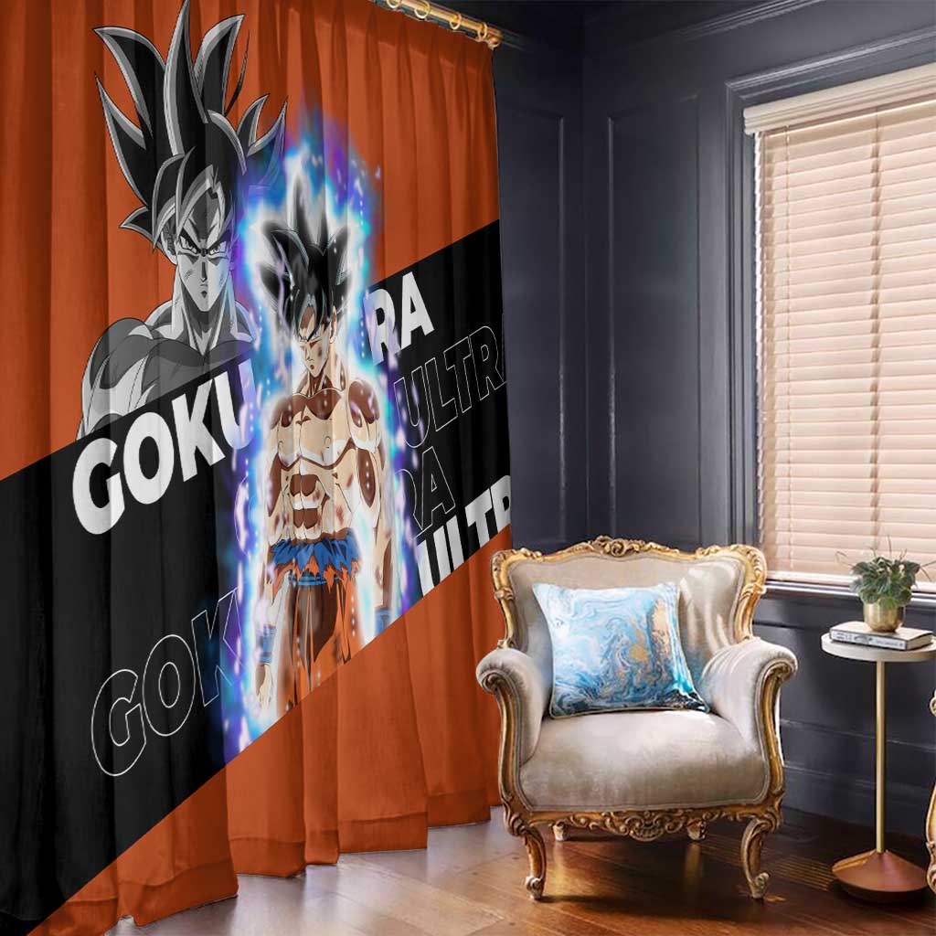 Goku Ultra - Dragon Ball Window Curtain Anime Style