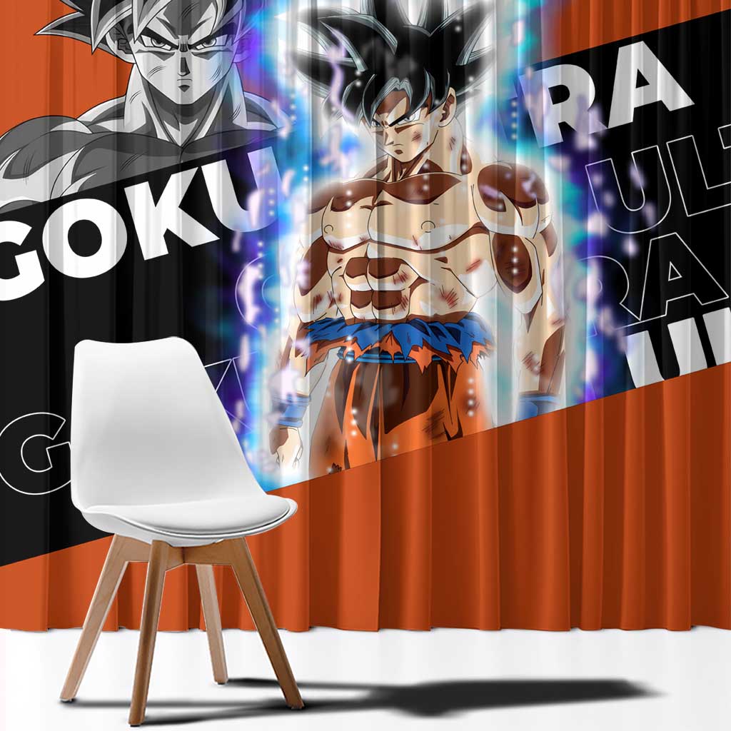 Goku Ultra - Dragon Ball Window Curtain Anime Style