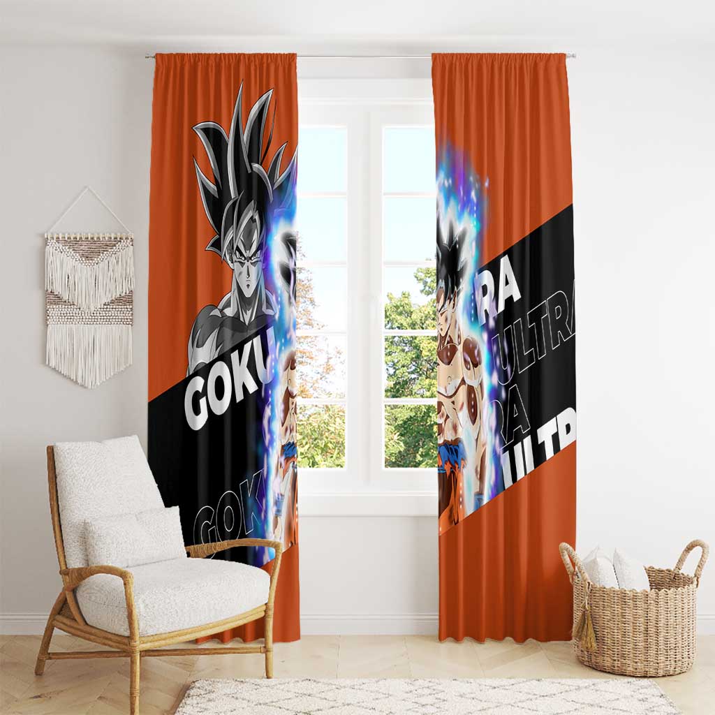 Goku Ultra - Dragon Ball Window Curtain Anime Style