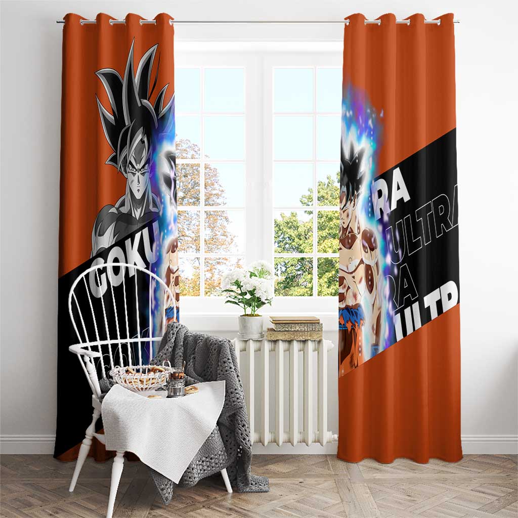 Goku Ultra - Dragon Ball Window Curtain Anime Style