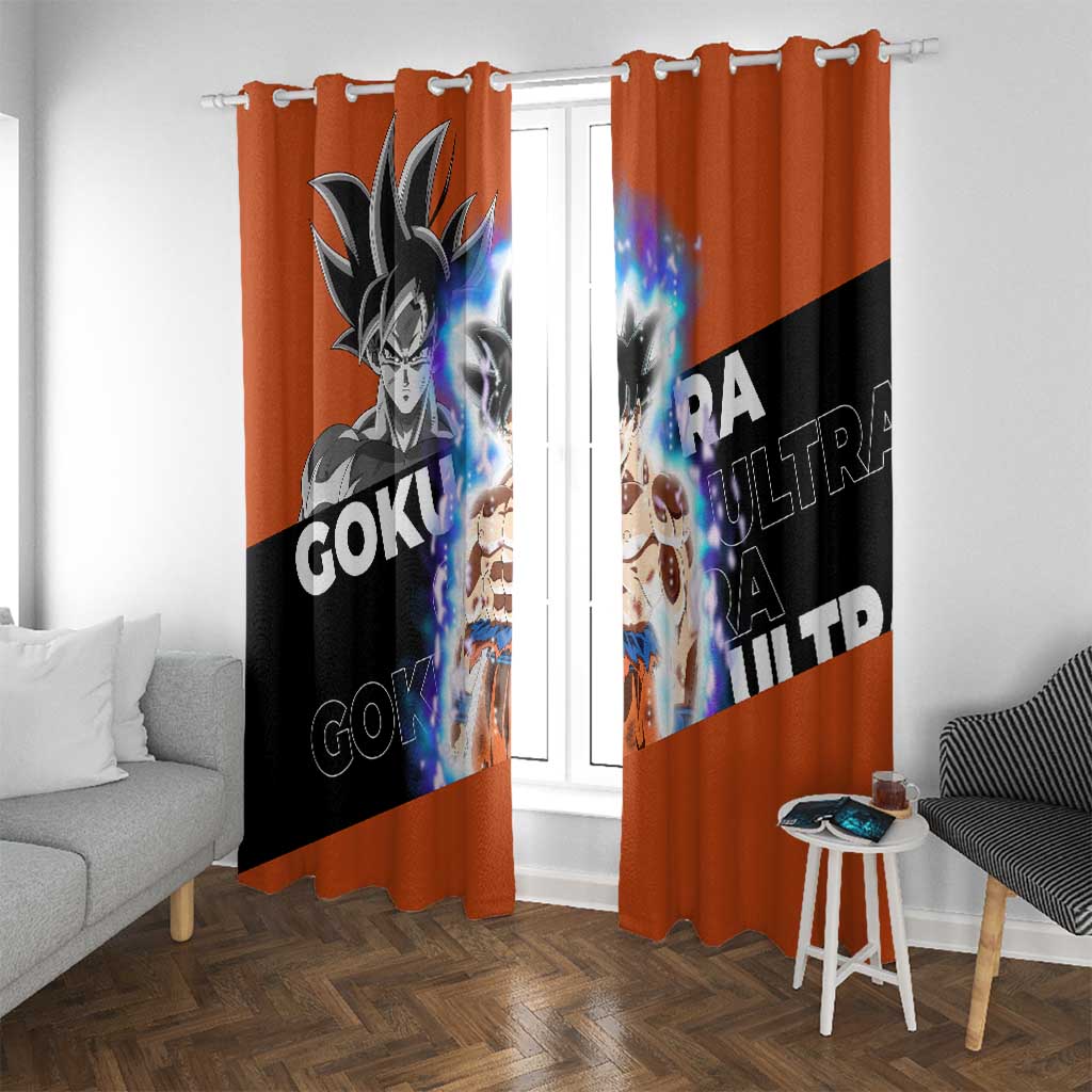 Goku Ultra - Dragon Ball Window Curtain Anime Style