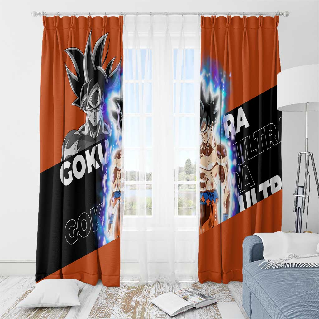Goku Ultra - Dragon Ball Window Curtain Anime Style