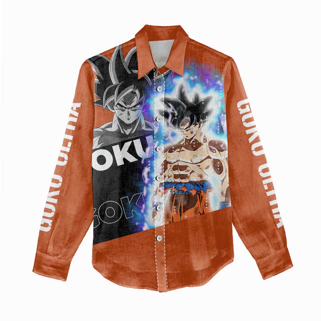 Goku Ultra - Dragon Ball Women Casual Shirt Anime Style