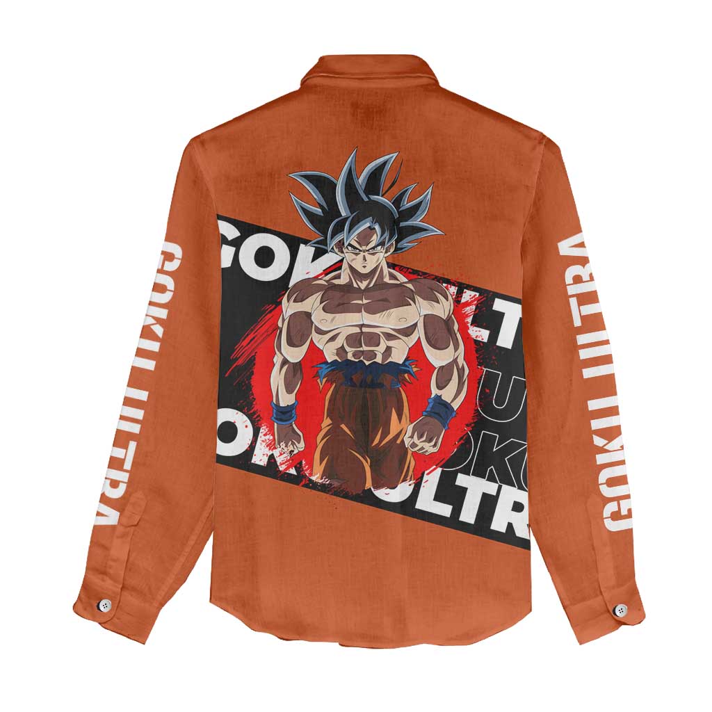 Goku Ultra - Dragon Ball Women Casual Shirt Anime Style