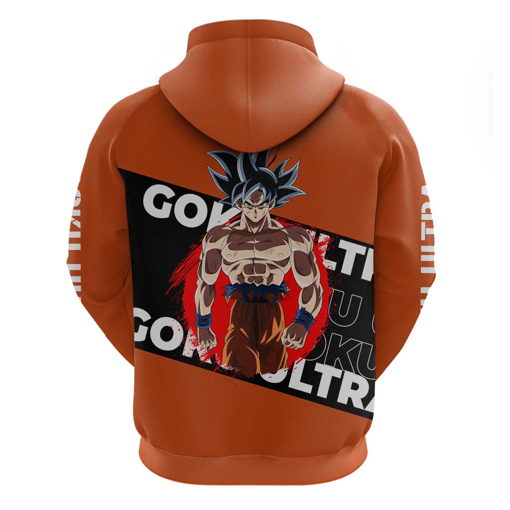 Goku Ultra - Dragon Ball Zip Hoodie Anime Style