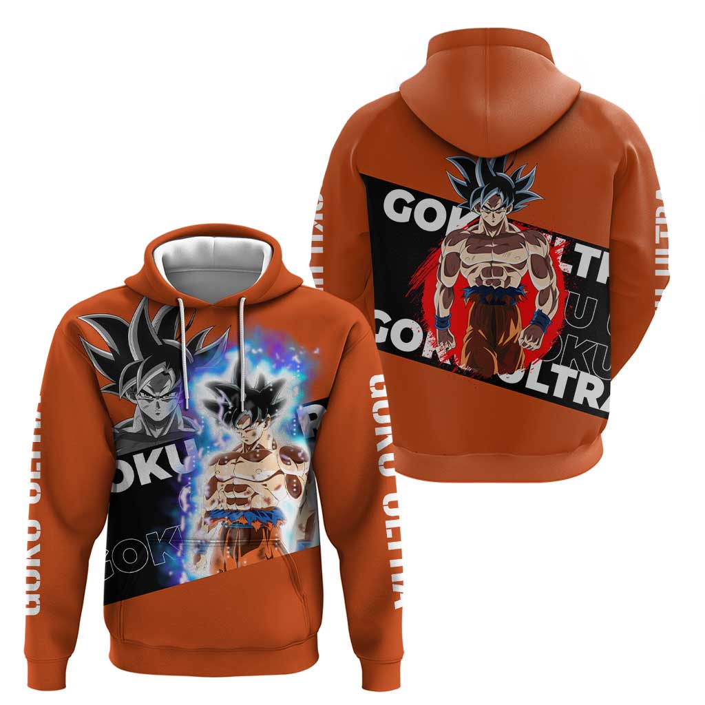 Goku Ultra - Dragon Ball Zip Hoodie Anime Style
