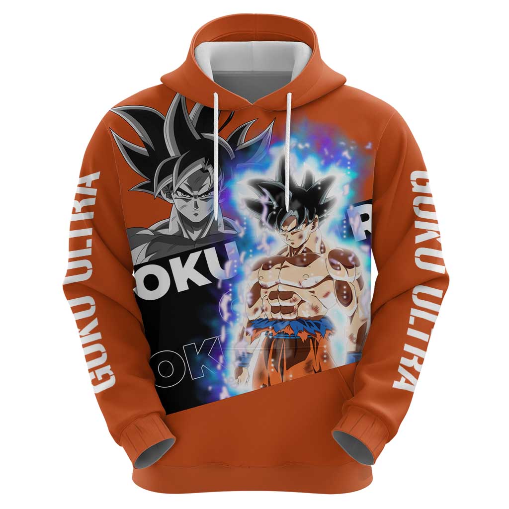 Goku Ultra - Dragon Ball Zip Hoodie Anime Style
