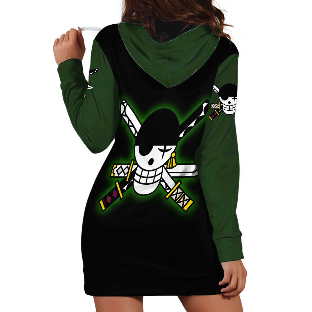 Roronoa Zoro - One Piece Hoodie Dress Anime Style