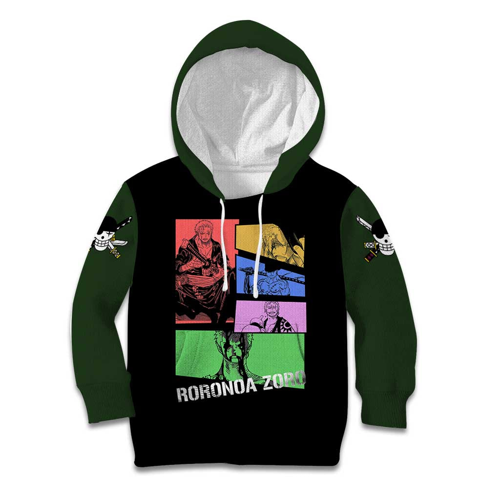 Roronoa Zoro - One Piece Kid Hoodie Anime Style
