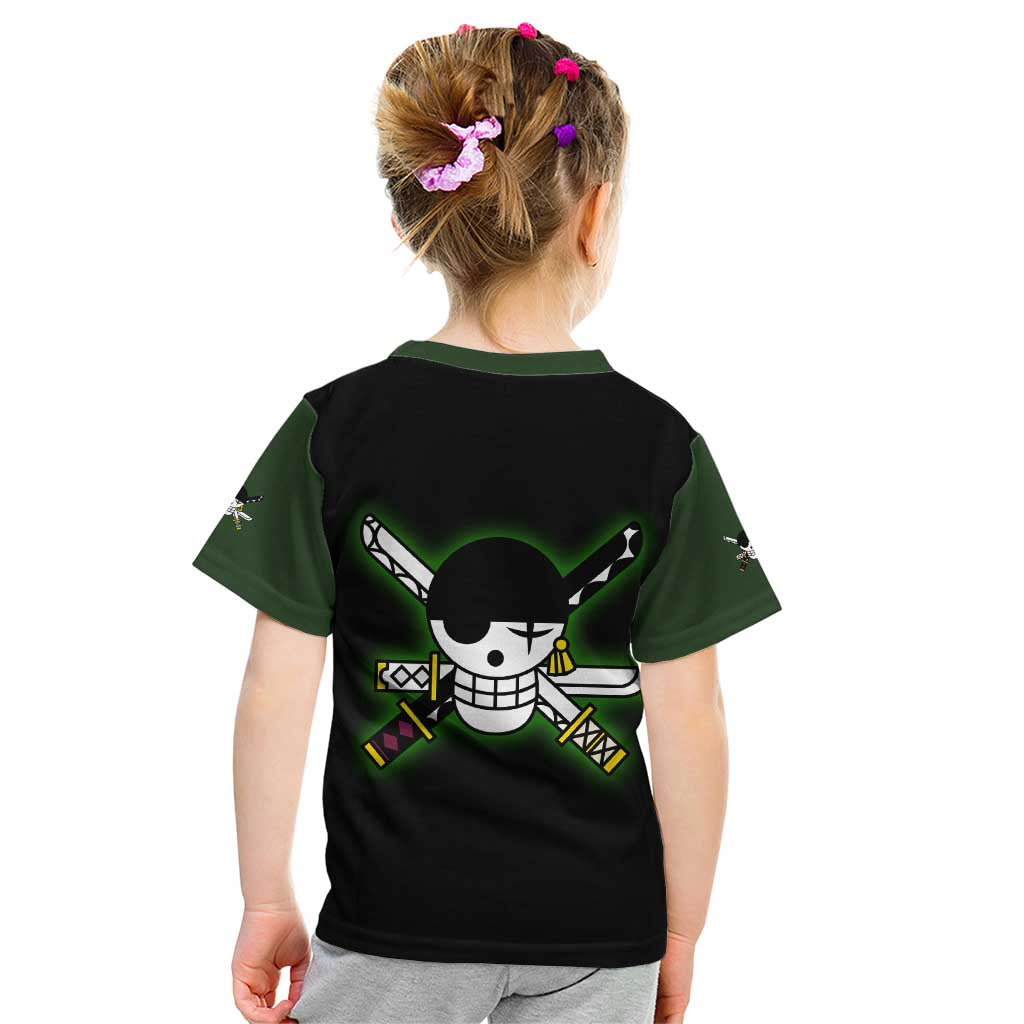 Roronoa Zoro - One Piece Kid T Shirt Anime Style