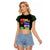 Roronoa Zoro - One Piece Raglan Cropped T Shirt Anime Style