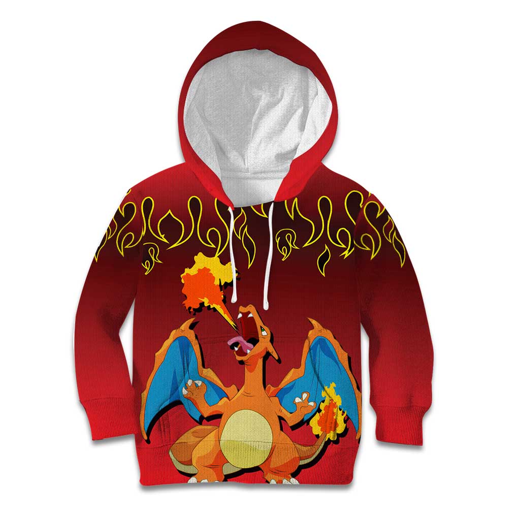 Charizard Dragon - Poke Kid Hoodie Anime Style