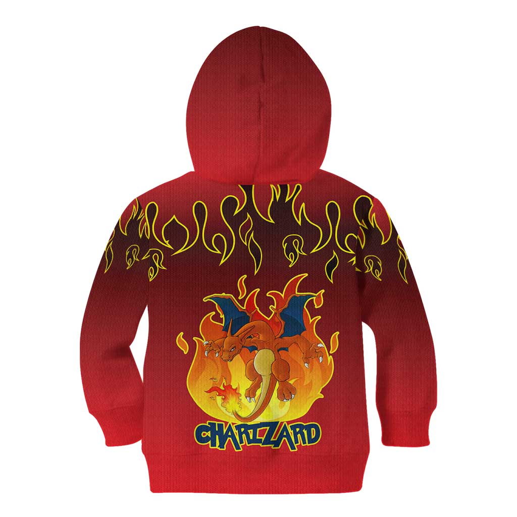 Charizard Dragon - Poke Kid Hoodie Anime Style