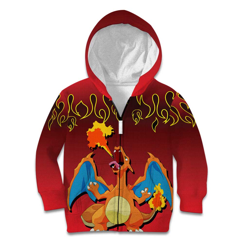 Charizard Dragon - Poke Kid Hoodie Anime Style