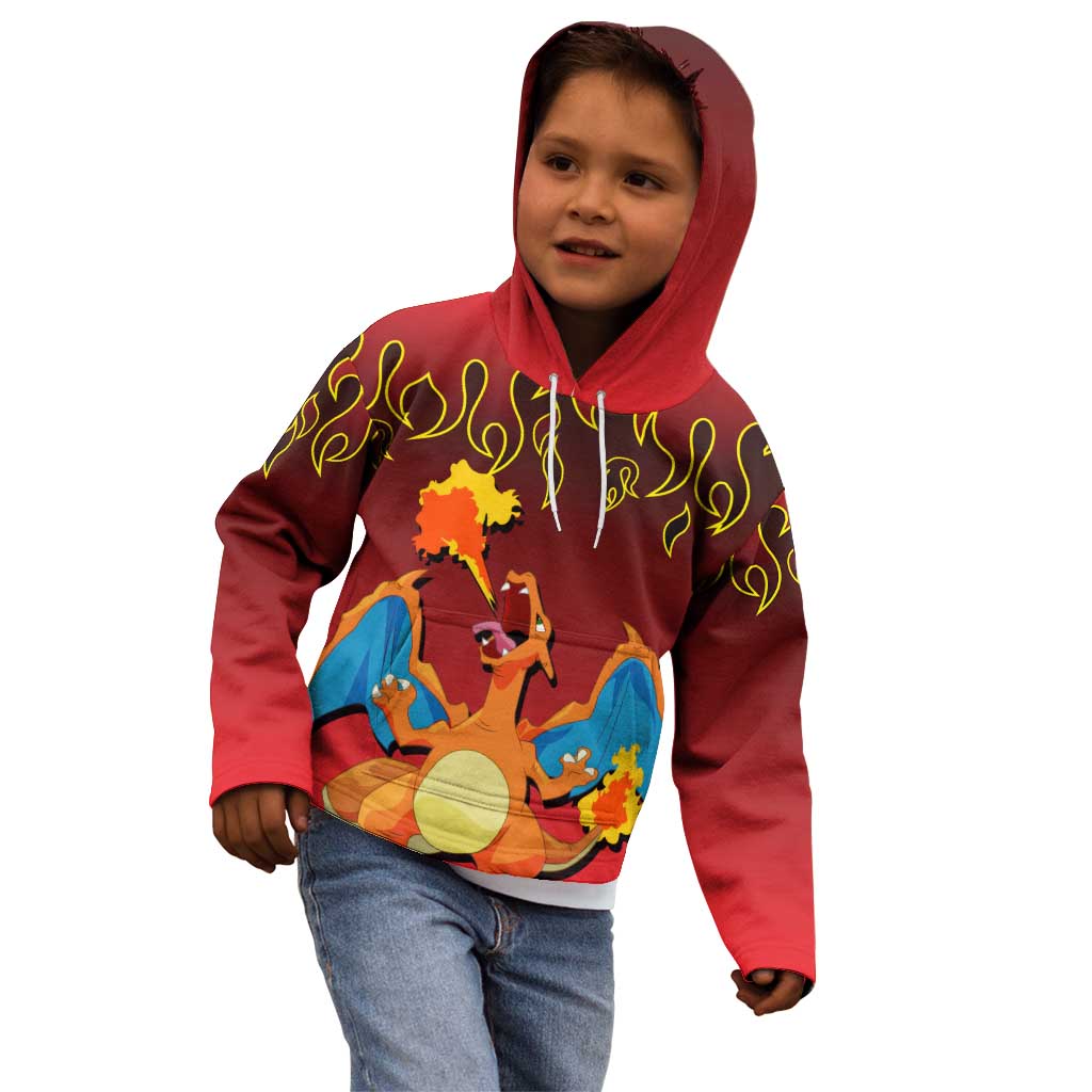 Charizard Dragon - Poke Kid Hoodie Anime Style