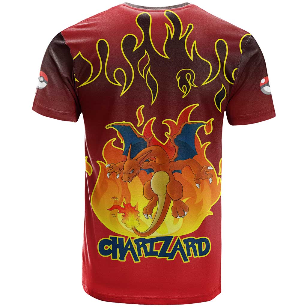 Charizard Dragon - Poke T Shirt Anime Style