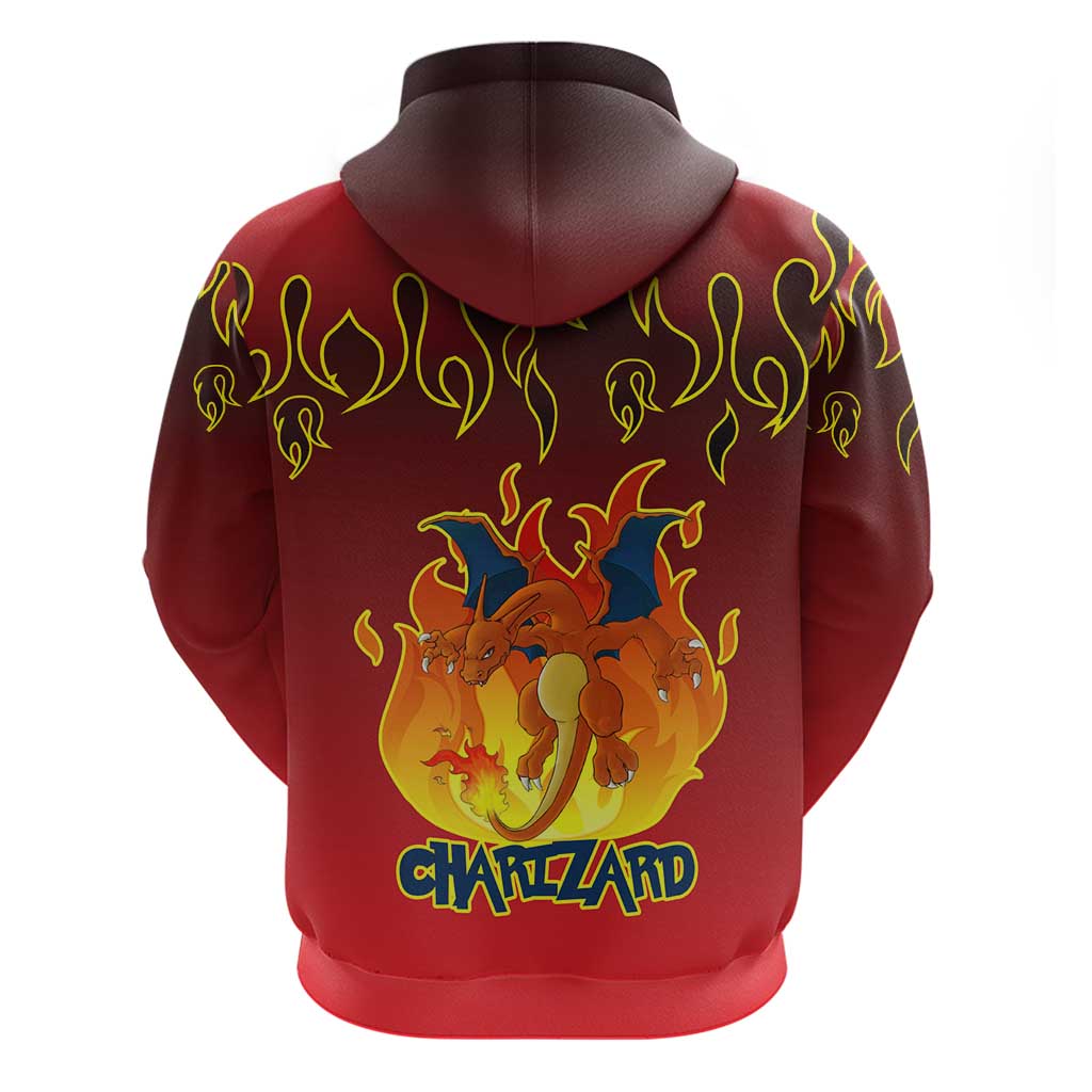 Charizard Dragon - Poke Zip Hoodie Anime Style