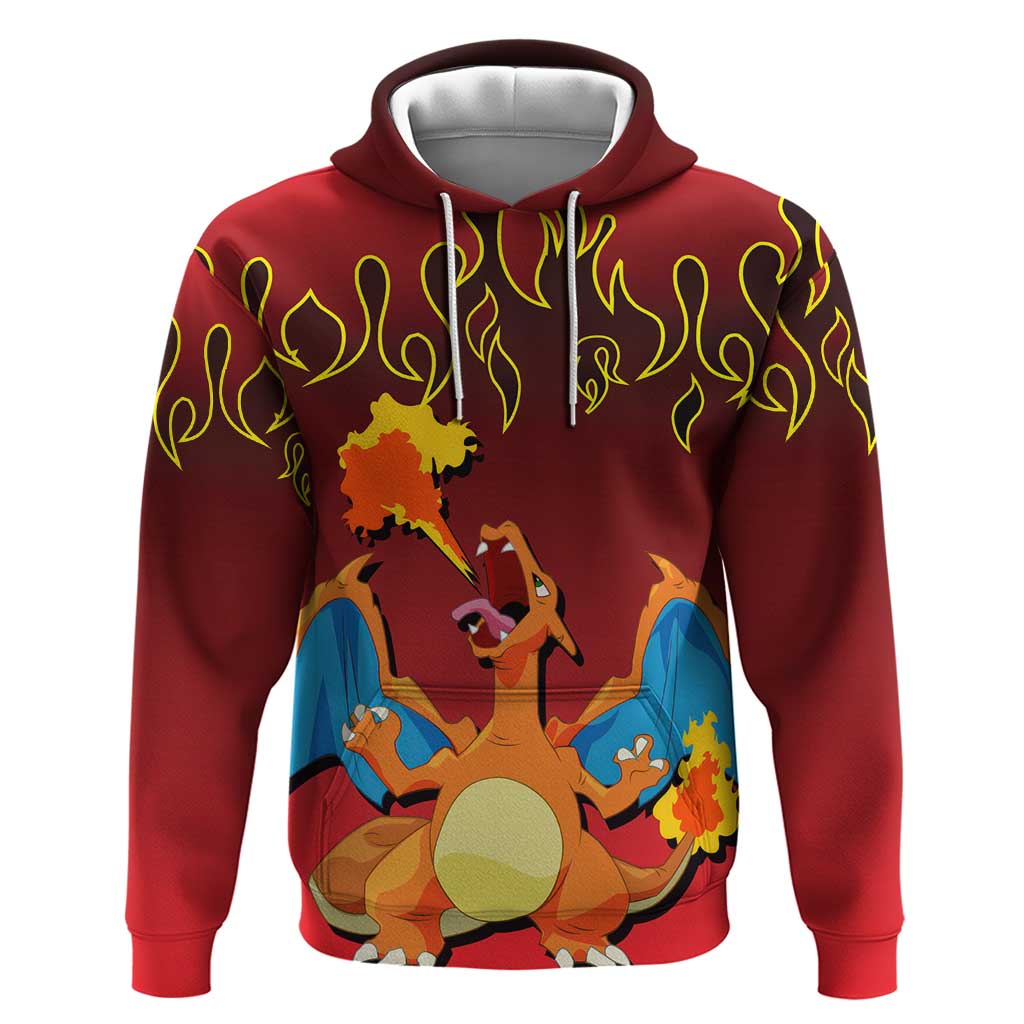 Charizard Dragon - Poke Zip Hoodie Anime Style