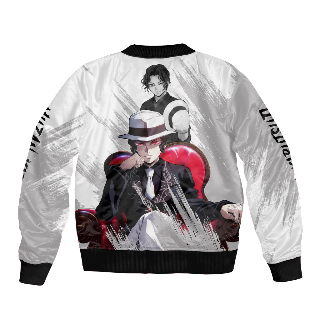 Muzan Kibutsuji Bomber Jacket Demon Slayer