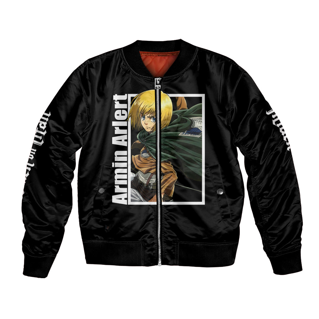 Armin Arlert Bomber Jacket Attack On Titan