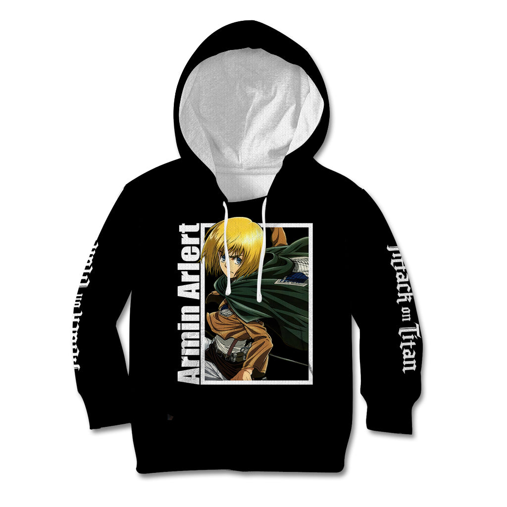 Armin Arlert Kid Hoodie Attack On Titan