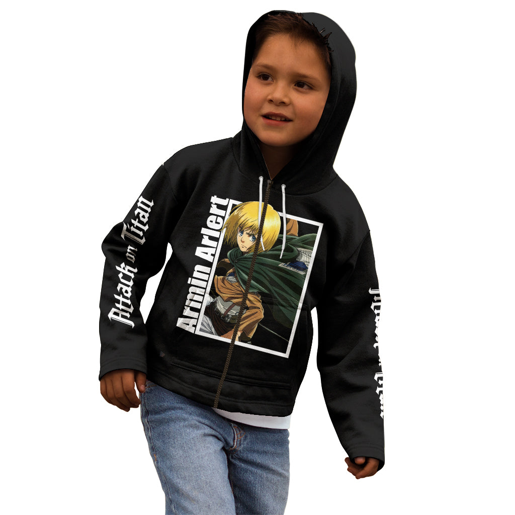 Armin Arlert Kid Hoodie Attack On Titan