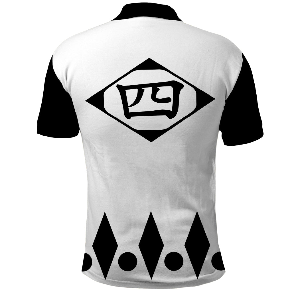 Fourth Division Gotei 13 Polo Shirt Bleach Anime Style