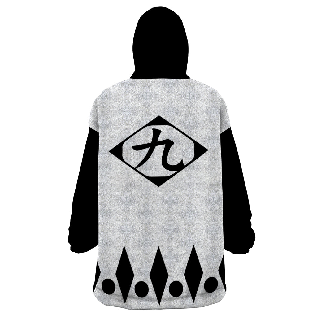Nineth Division Gotei 13 Wearable Blanket Hoodie Bleach Anime Style