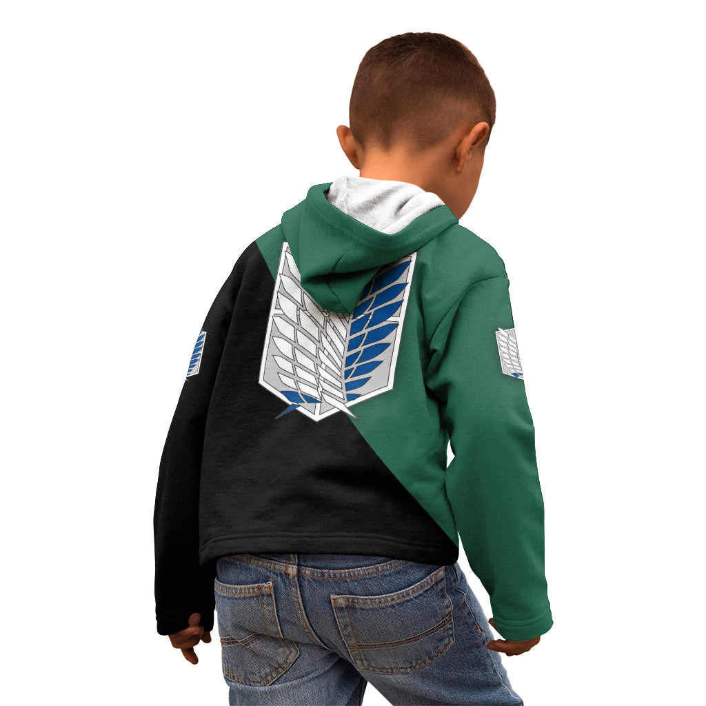 Eren Yeager Kid Hoodie Attack On Tittan Anime Style