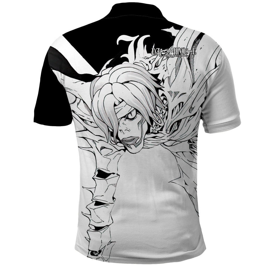 Rem Polo Shirt Death Note Anime Style