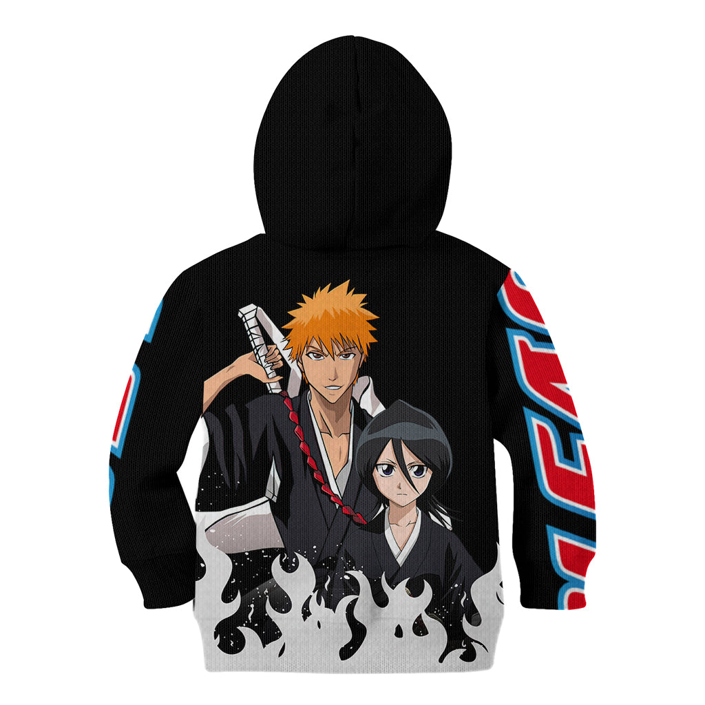 Ichigo and Rukia Kid Hoodie Bleach