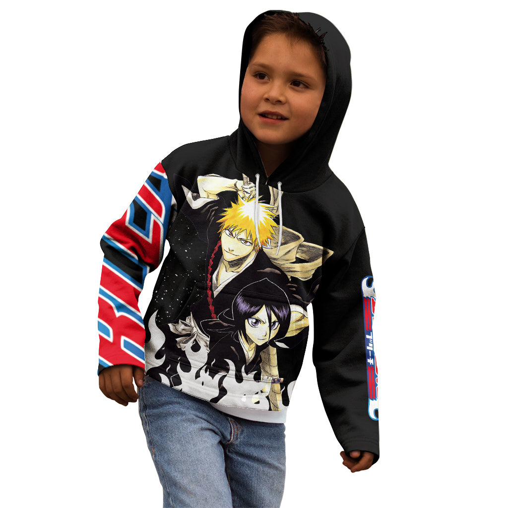 Ichigo and Rukia Kid Hoodie Bleach