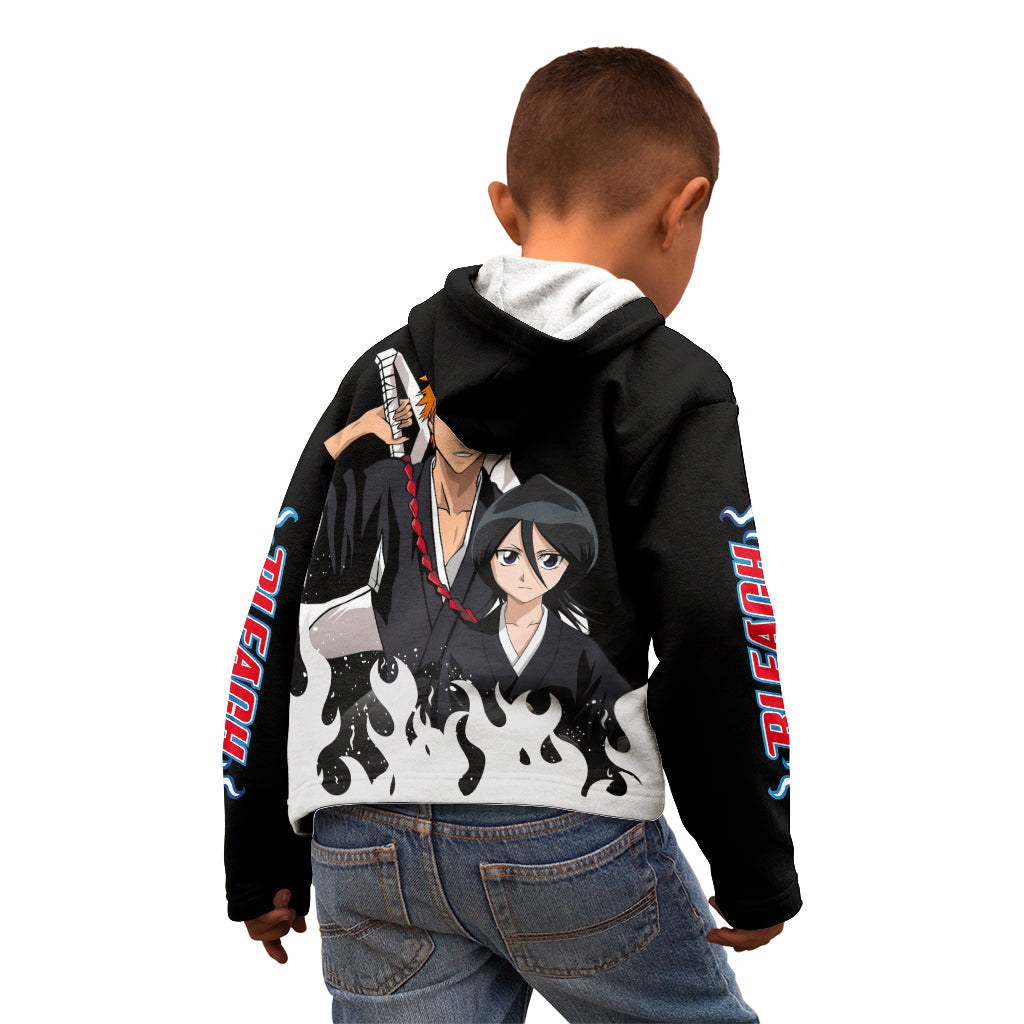 Ichigo and Rukia Kid Hoodie Bleach