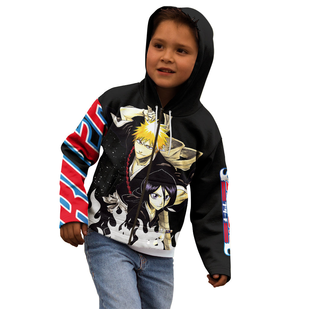 Ichigo and Rukia Kid Hoodie Bleach