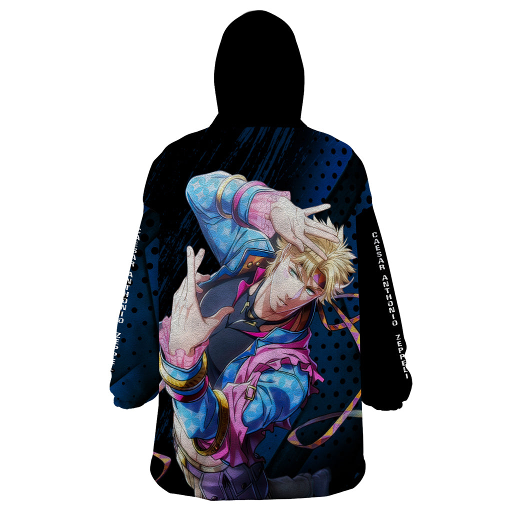 Caesar Anthonio Zeppeli Wearable Blanket Hoodie JJBAs