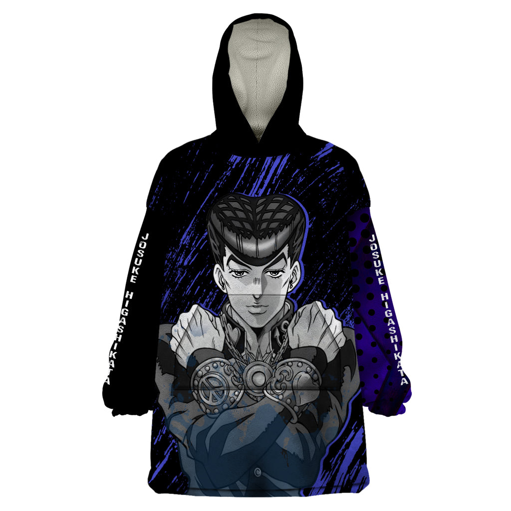 Josuke Higashikata Wearable Blanket Hoodie JJBAs