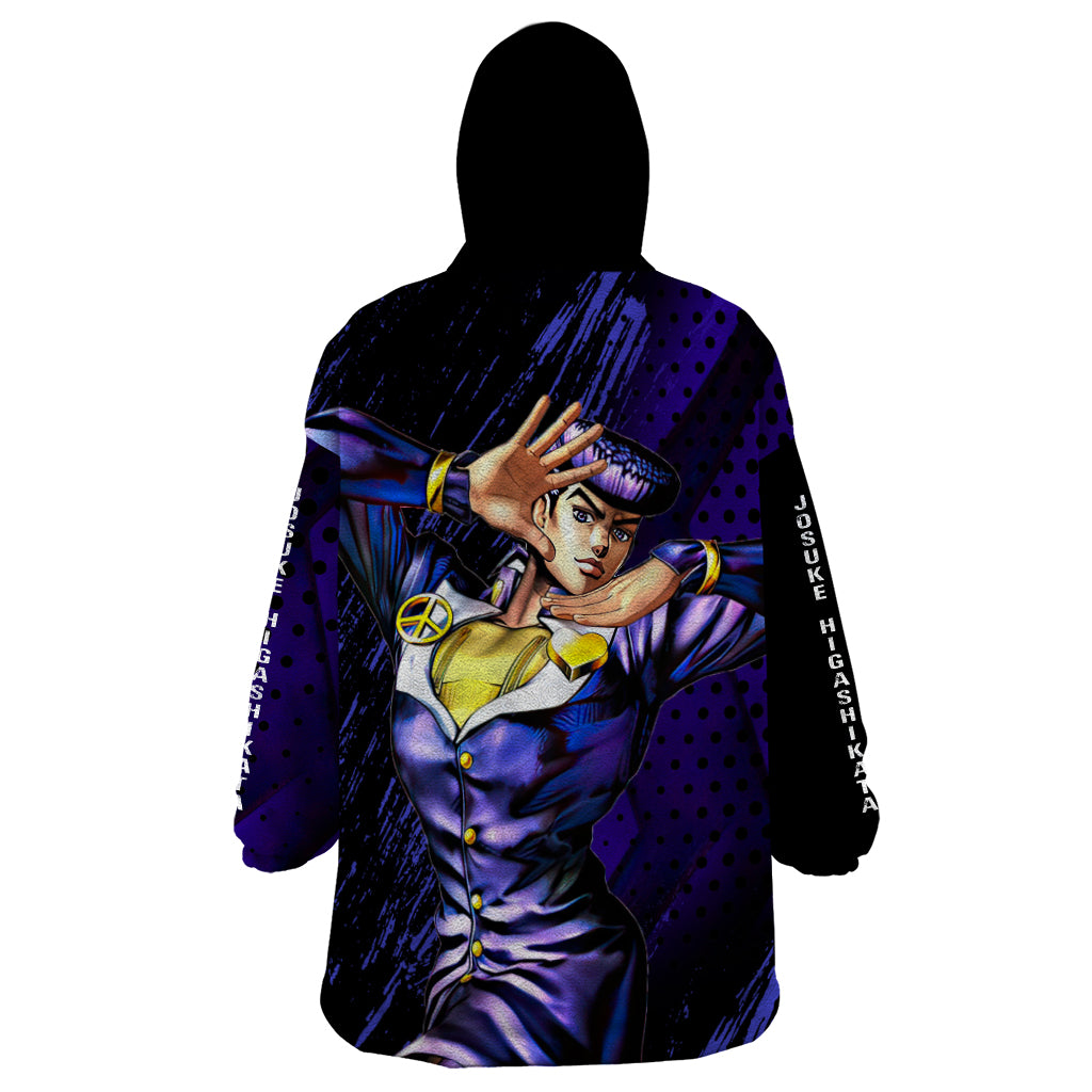 Josuke Higashikata Wearable Blanket Hoodie JJBAs