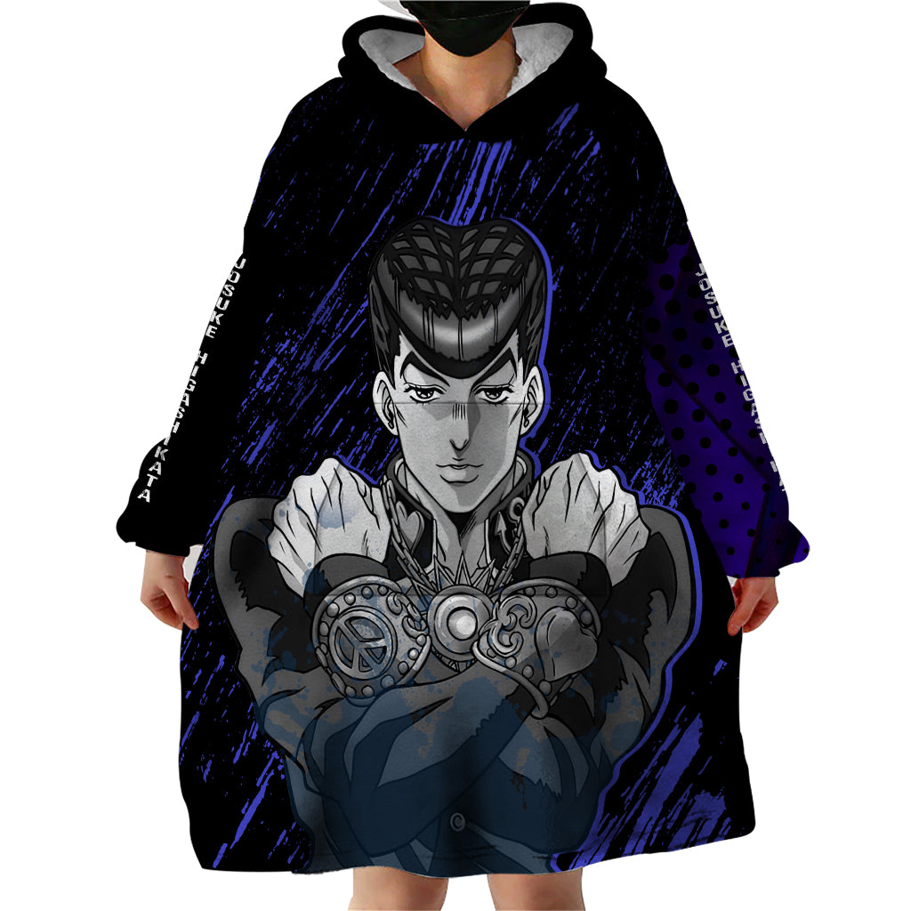 Josuke Higashikata Wearable Blanket Hoodie JJBAs