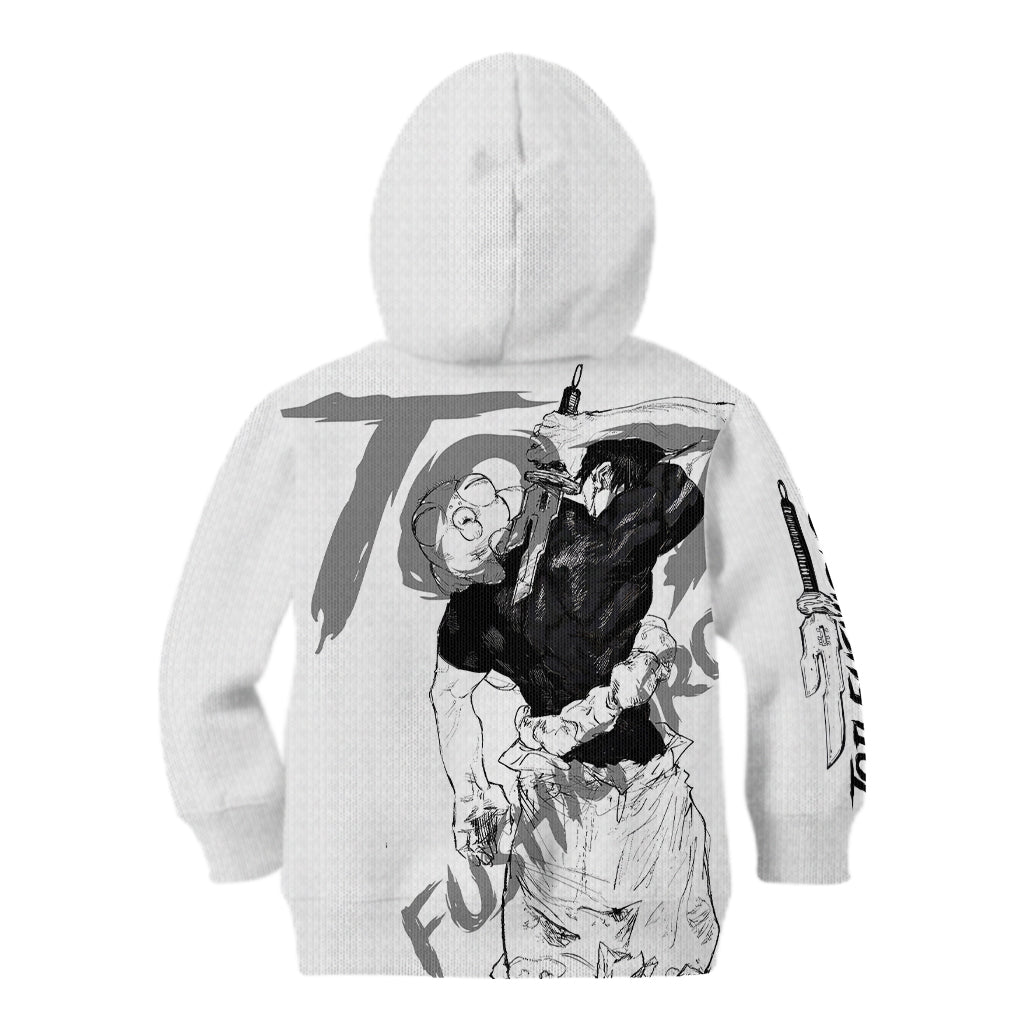 Toji Fushiguro - Jujutsu Kaisen Kid Hoodie Anime Mix Manga Style