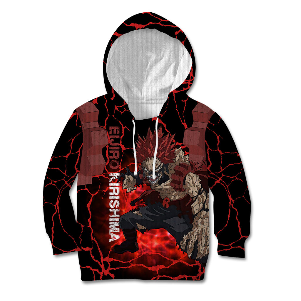 Eijirou Red Riot - My Hero Acacdemia Kid Hoodie Anime Style