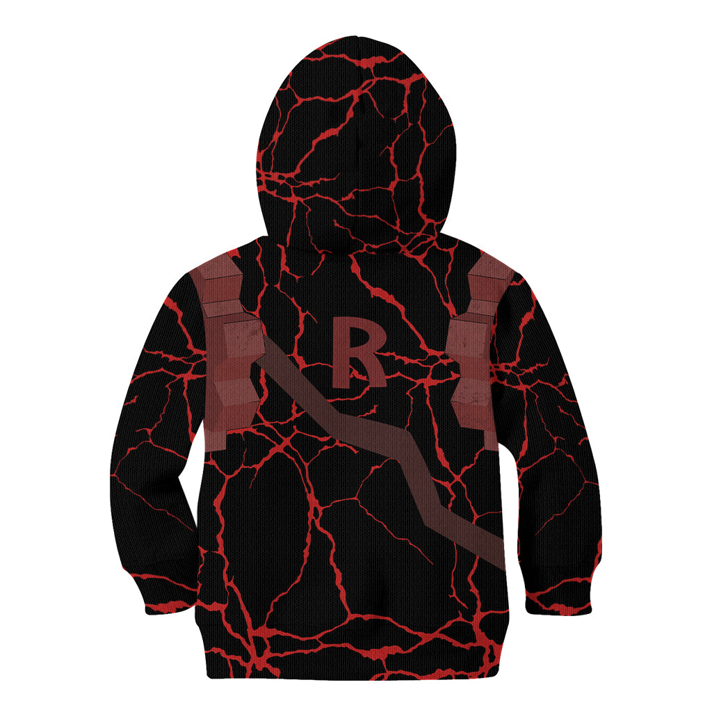 Eijirou Red Riot - My Hero Acacdemia Kid Hoodie Anime Style