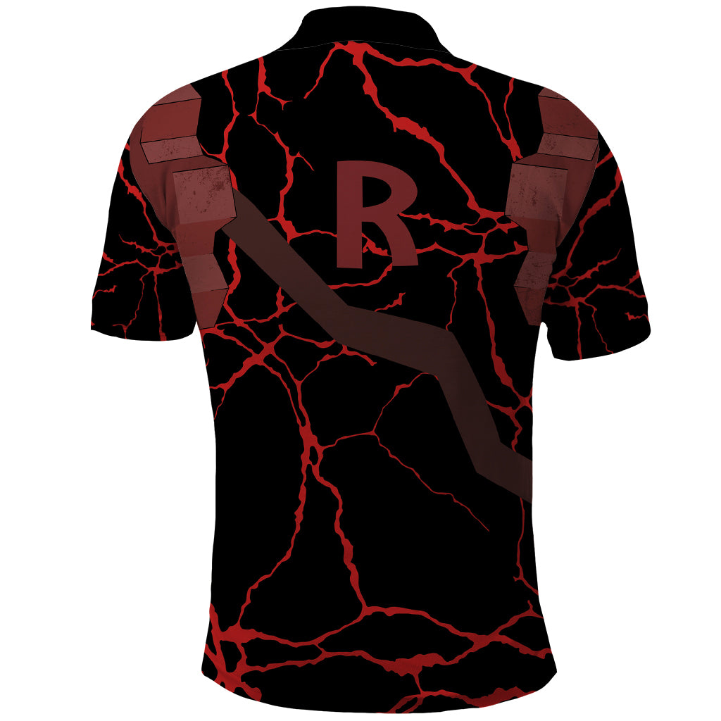 Eijirou Red Riot - My Hero Acacdemia Polo Shirt Anime Style