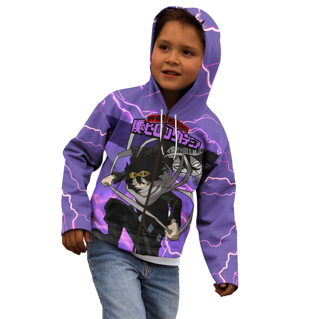 Shouta Aizawa - My Hero  Academia Kid Hoodie Anime Style