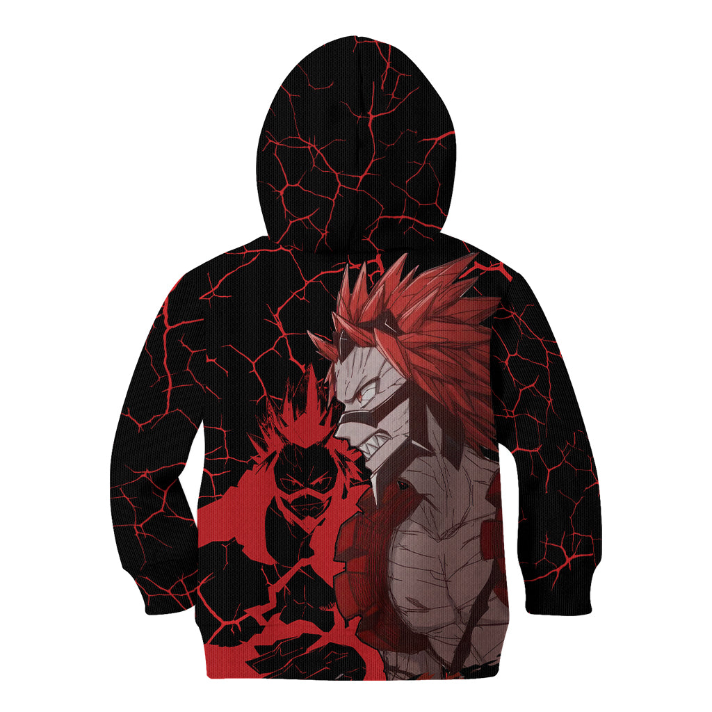 Eijiro Kirishima - My Hero Academia Kid Hoodie Anime Style