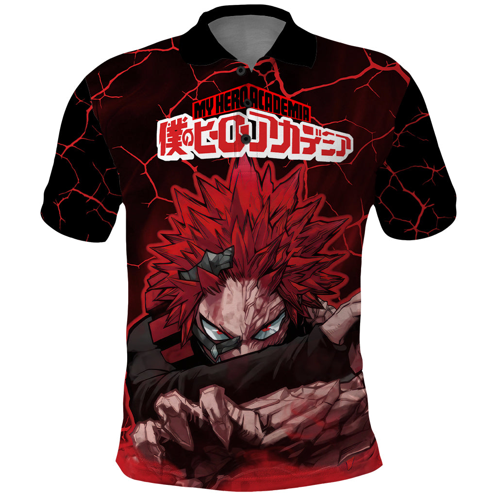 Eijiro Kirishima - My Hero Academia Polo Shirt Anime Style