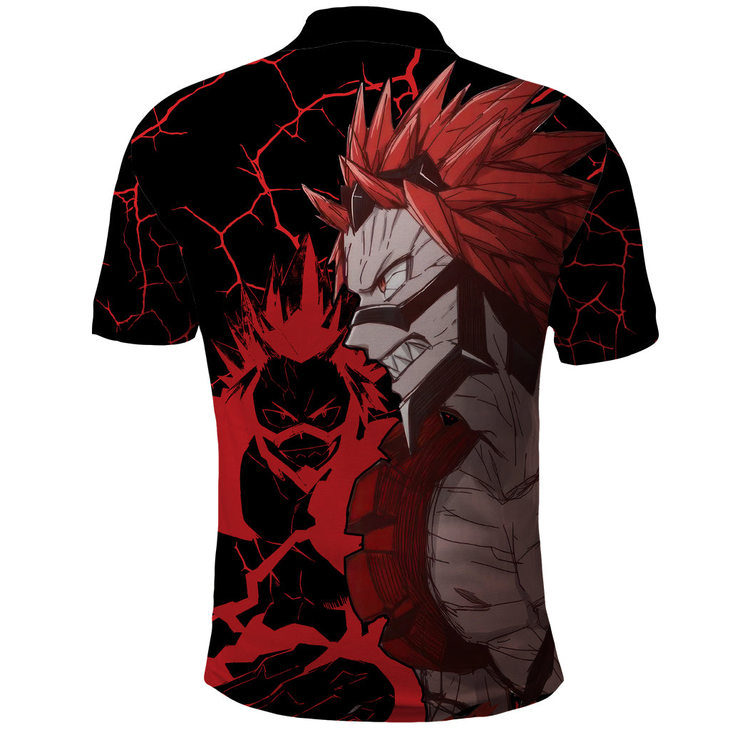 Eijiro Kirishima - My Hero Academia Polo Shirt Anime Style