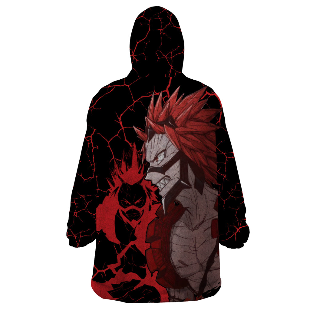 Eijiro Kirishima - My Hero Academia Wearable Blanket Hoodie Anime Style