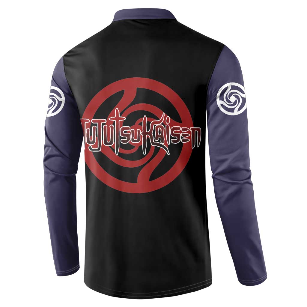 Maki Zenin - Jujusu Kaisen Button Sweatshirt Anime Mix Manga Style