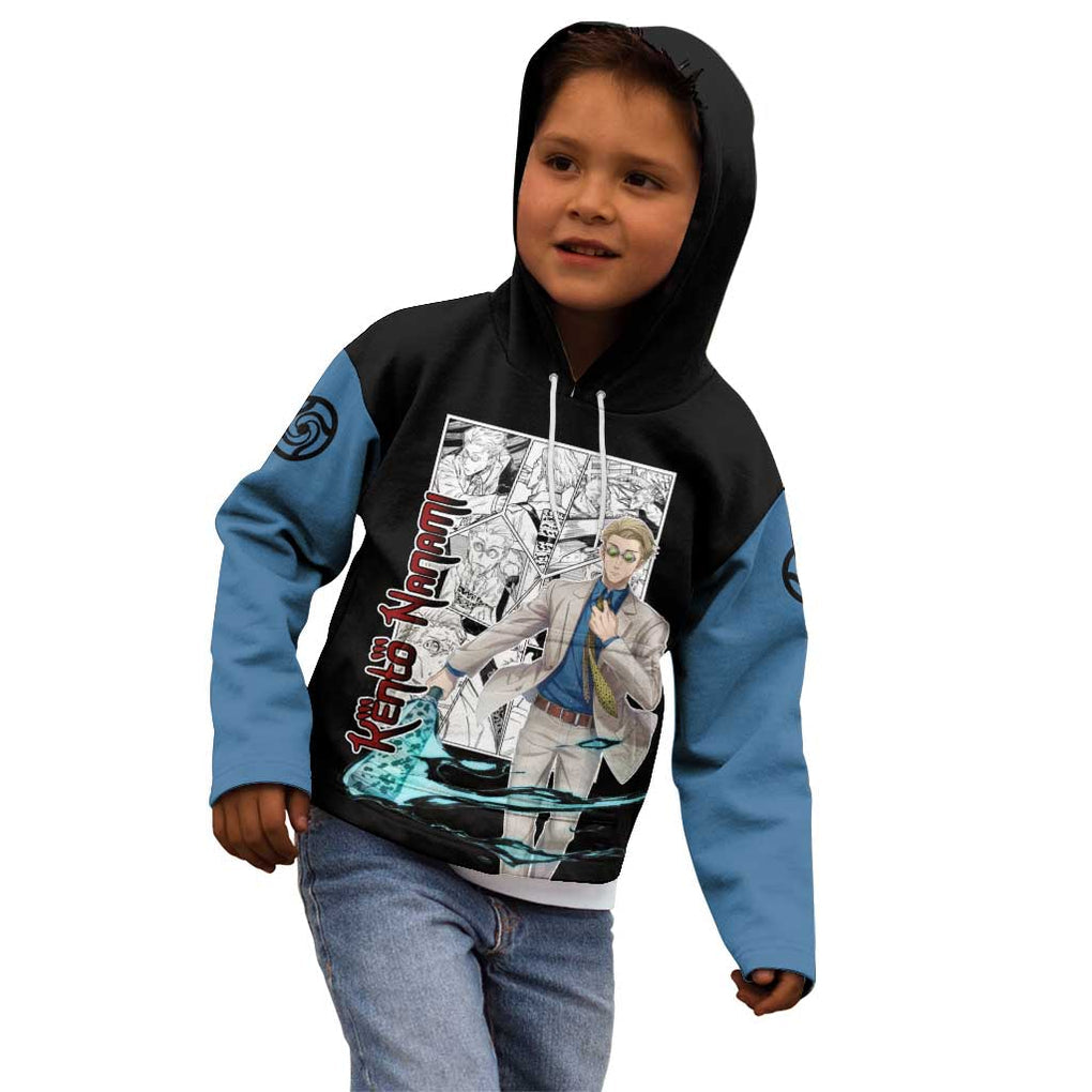 Kento Nanami - Jujusu Kaisen Kid Hoodie Anime Mix Manga Style